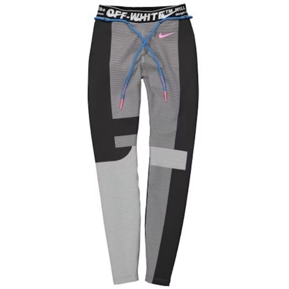 OFF-WHITE x Nike Women's Easy Run Tight - Black - Size Medium